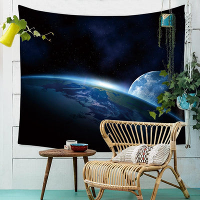 White Horizon Tapestry-nirvanathreads