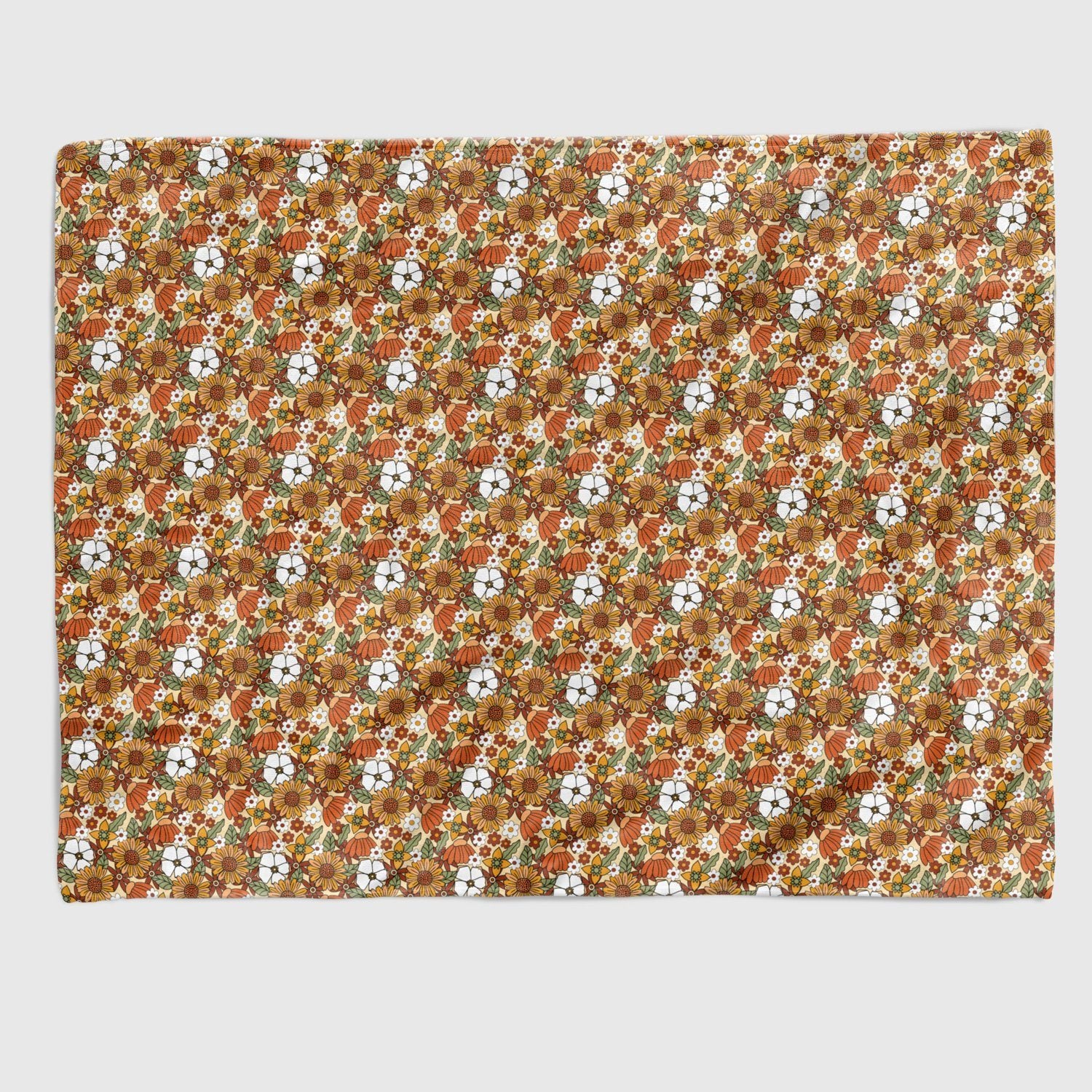 Retro 70's Vibe Blankets blanket Nirvana Threads 