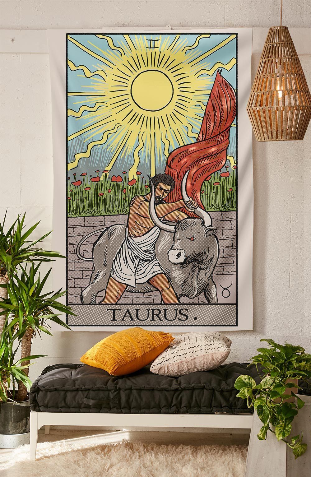 Taurus Tarot Tapestry tapestry Nirvana Threads 