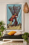 10 of Wands Tapestry tapestry NirvanaThreads