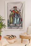 King of Cups Tapestry tapestry NirvanaThreads