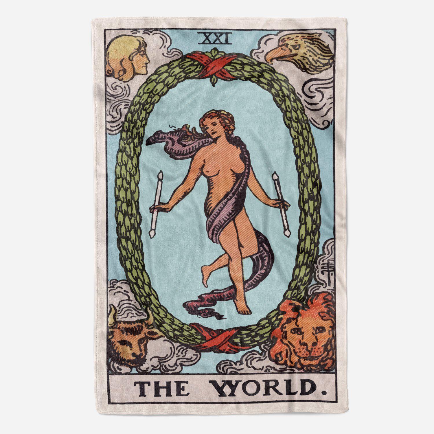 World Tarot Blanket blanket Nirvana Threads 