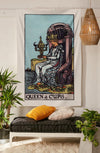Queen of Cups Tapestry tapestry NirvanaThreads