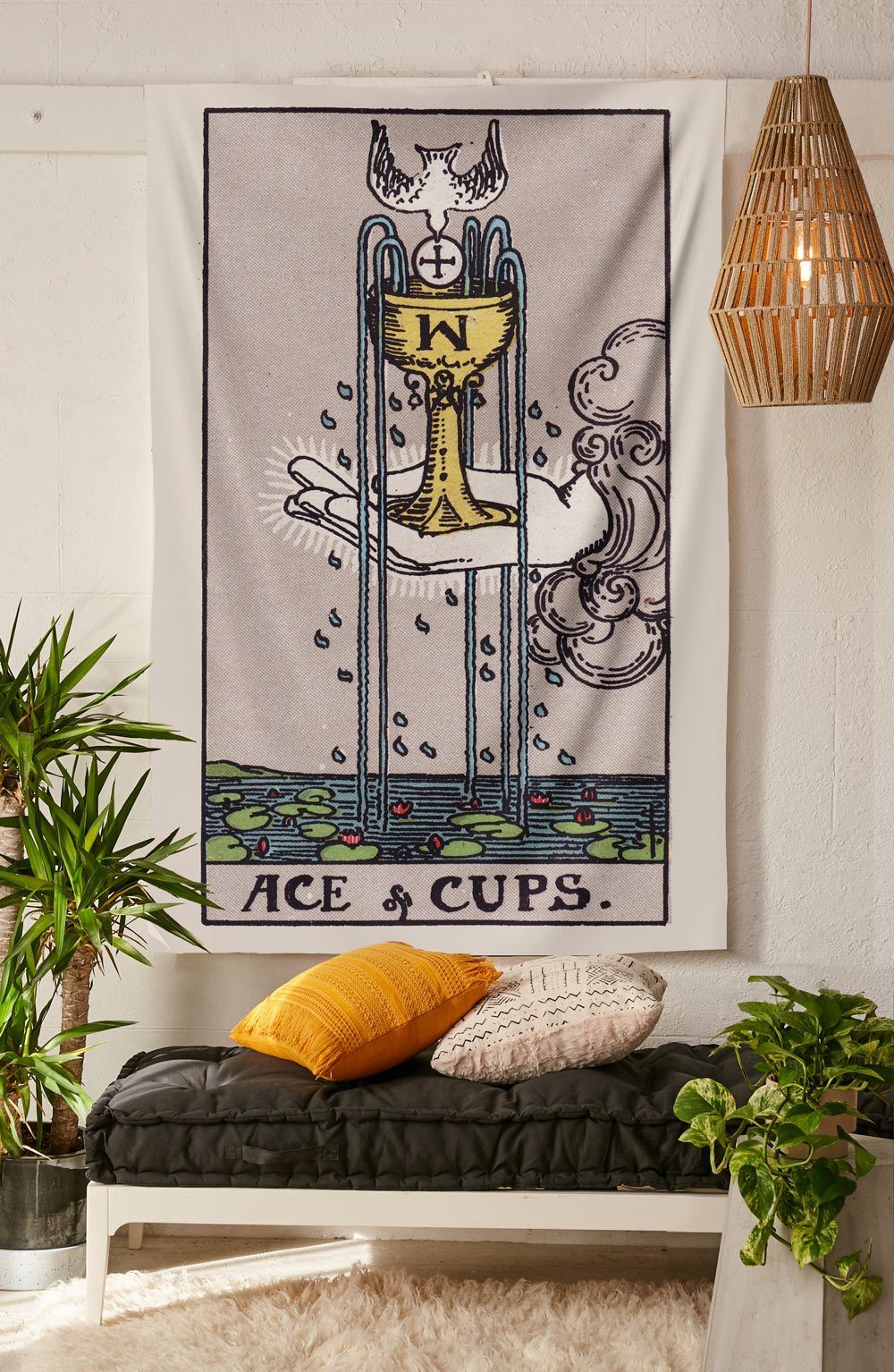 Ace of Cups Tapestry tapestry NirvanaThreads 