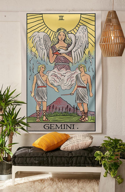 Gemini Tarot Tapestry tapestry Nirvana Threads