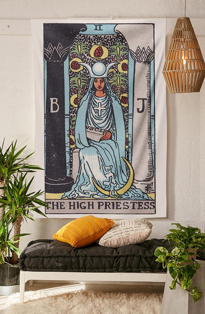 The High Priestess Tapestry tapestry NirvanaThreads - YYT