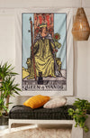 Queen of Wands Tapestry tapestry NirvanaThreads