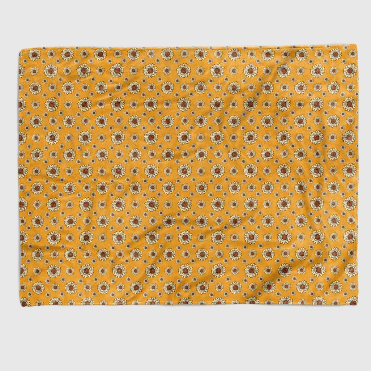 Sunflower Retro Blanket blanket Nirvana Threads Sunflower Queen (200 x 150 cm) 