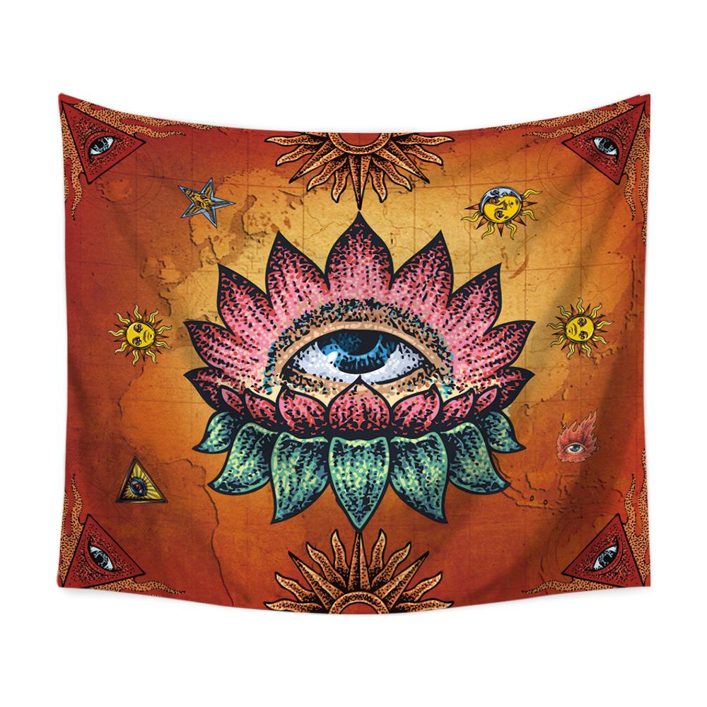 Open Eye Tapestry-nirvanathreads