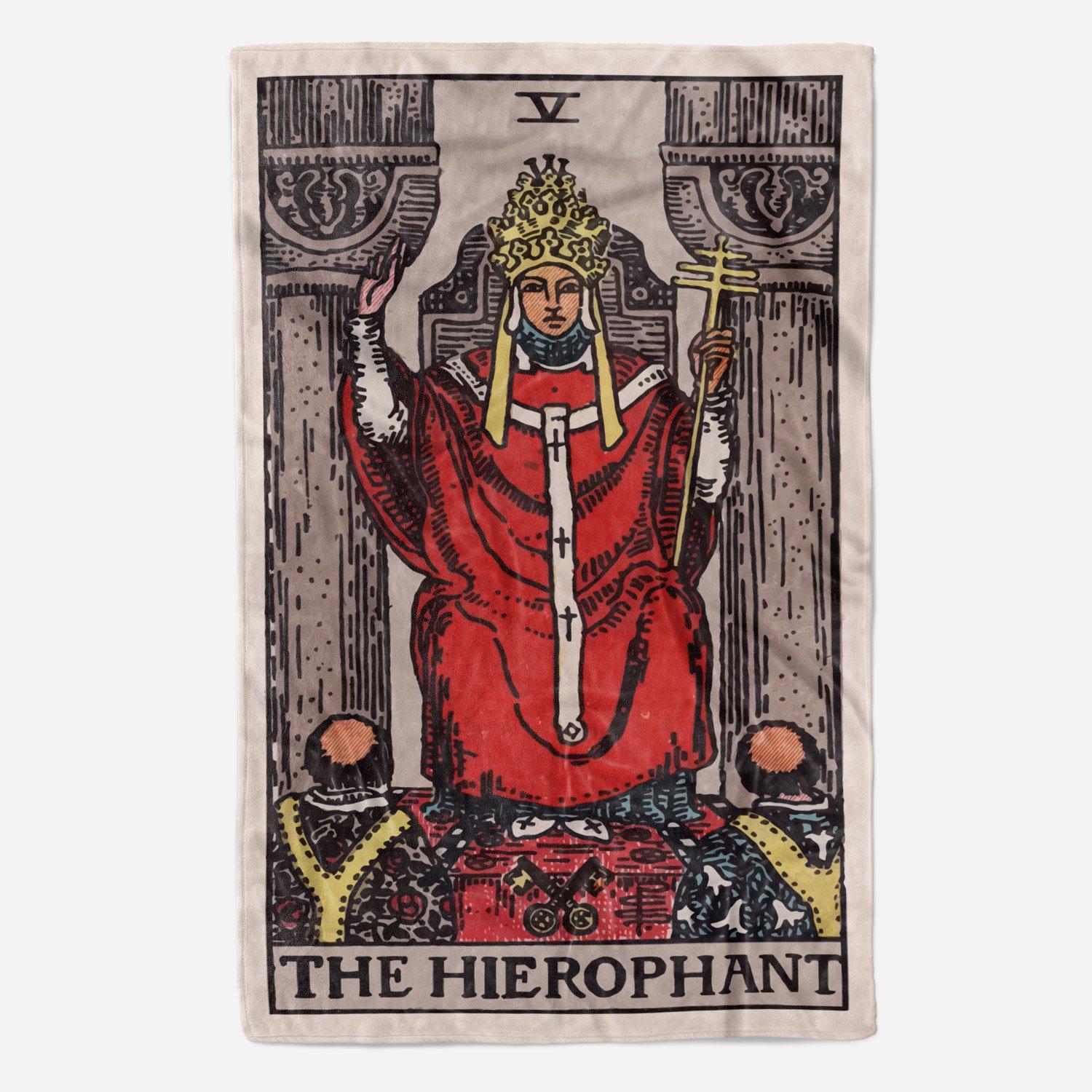 The Hierophant Blanket blanket Nirvana Threads 