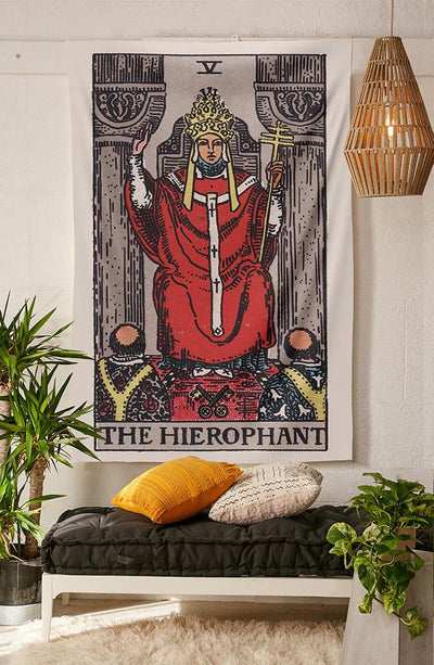 The Hierophant Tapestry tapestry NirvanaThreads - YYT