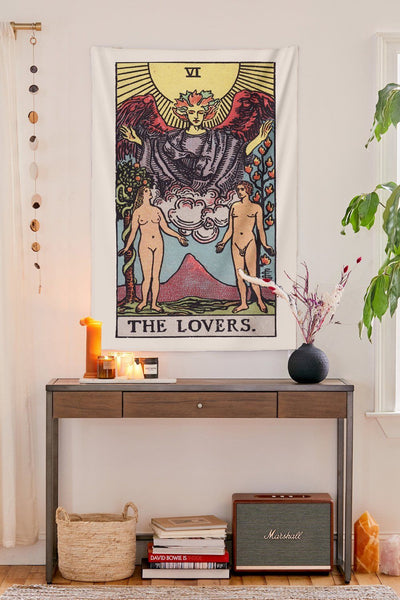 The Lovers Tapestry tapestry NirvanaThreads - YYT