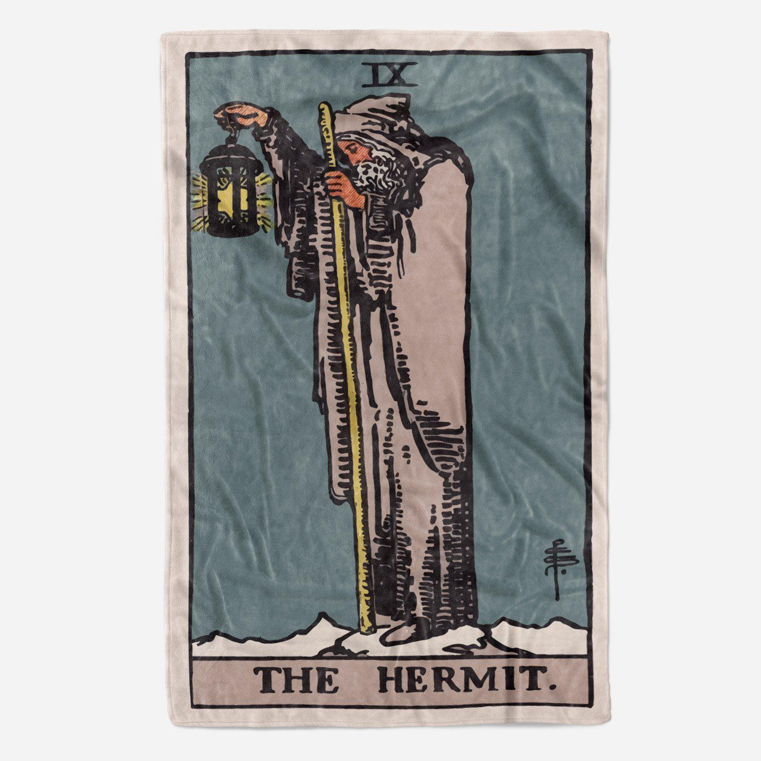 Hermit Tarot Blanket blanket Nirvana Threads 