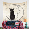 Black Cat Tapestry-nirvanathreads