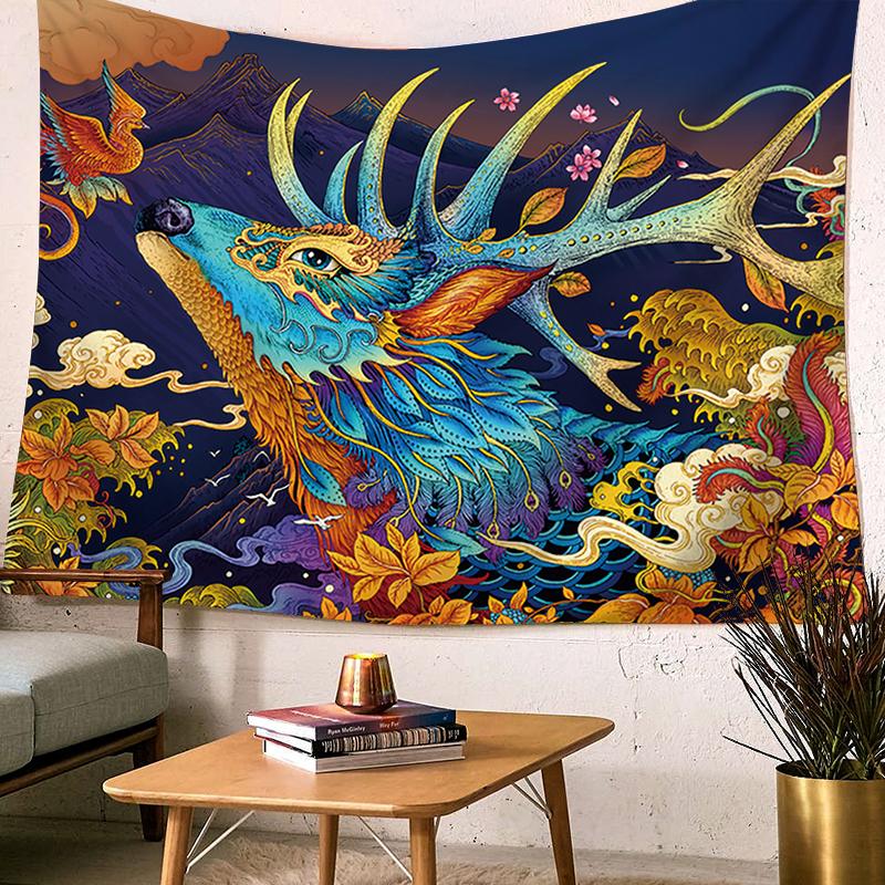 Acid Elk Tapestry-nirvanathreads