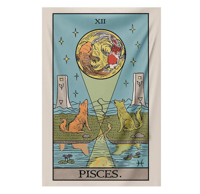 The Pisces Moon Tapestry tapestry Nirvana Threads