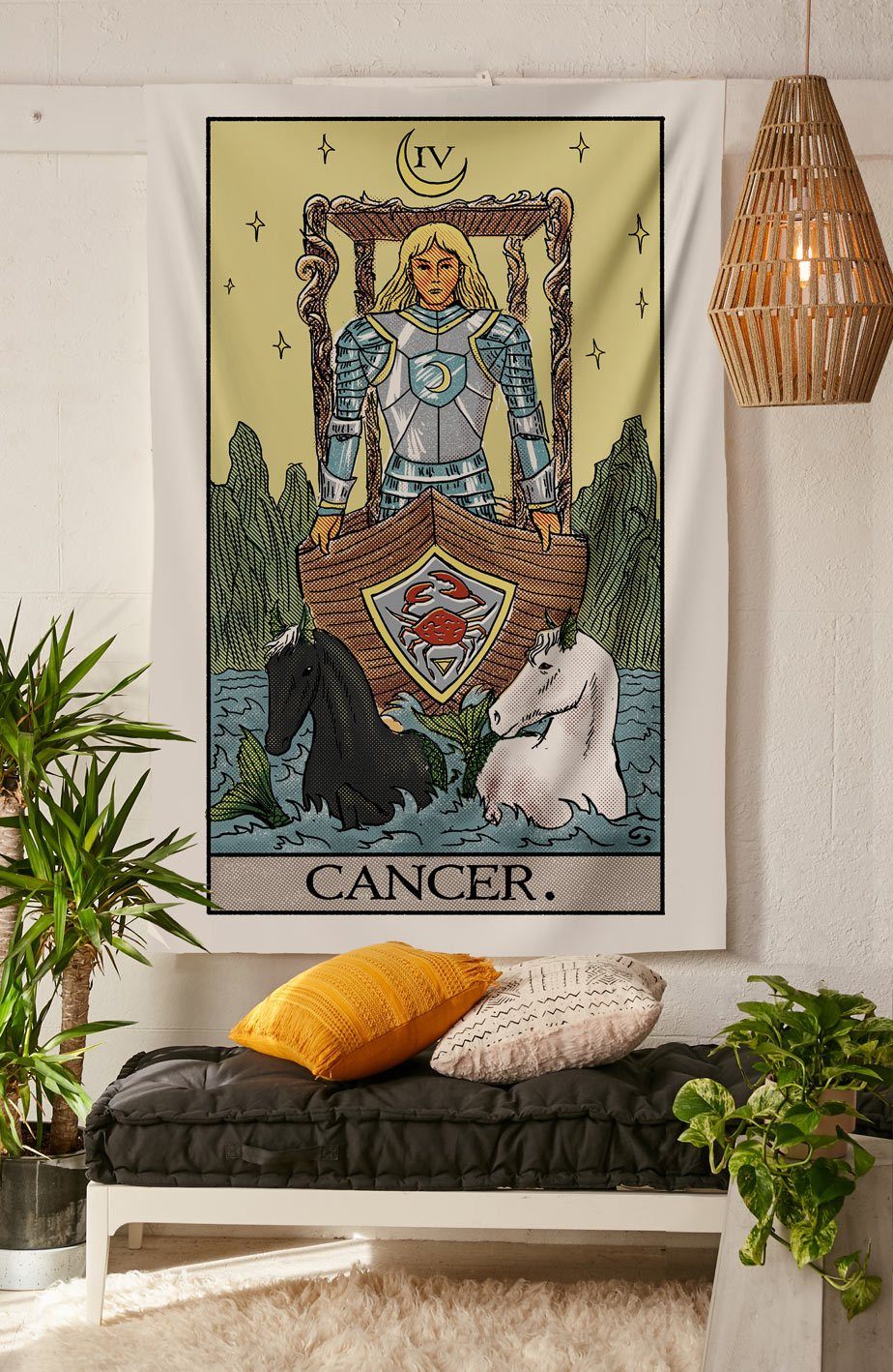 The Cancer Chariot Tapestry tapestry Nirvana Threads 