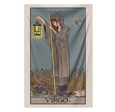 The Virgo Hermit tapestry Nirvana Threads