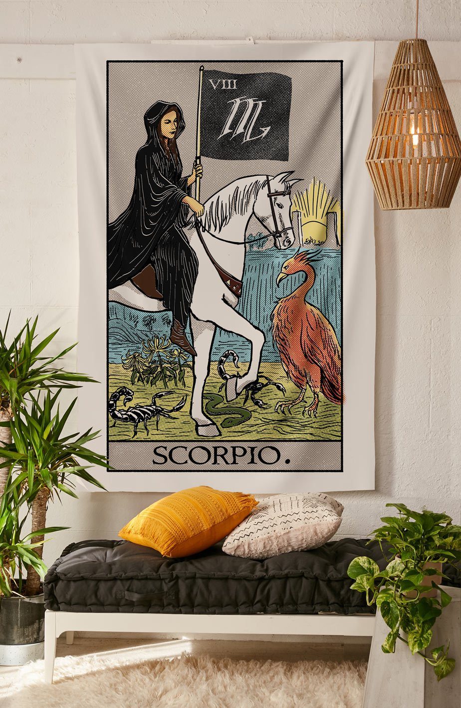 The Scorpio Death Tapestry tapestry Nirvana Threads 