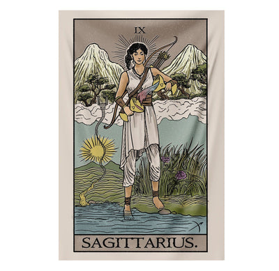 Sagittarius Temperance Tapestry tapestry Nirvana Threads