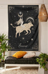 The-Taurus Tapestry-is-a-great-gift-to-say-I-love-you-but-I-also-love-astrology-tarot-wall-hanging-boho-bedroom-zodiac-vibes-from-NirvanaThreads-Nirvana-Threads
