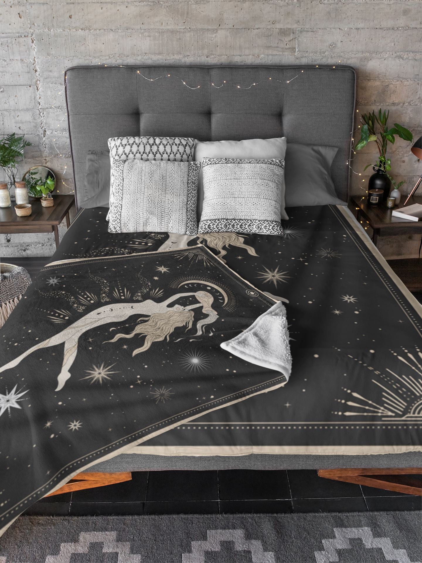 Aquarius Blanket blanket Nirvana Threads 