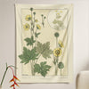 The Buttercup Flower Tapestry (80x60 inches / 200x150 cm) from Nirvana Threads is the perfect vintage flora gift to say I love you but I also love classic garden floral wall hanging boho bedroom vibes