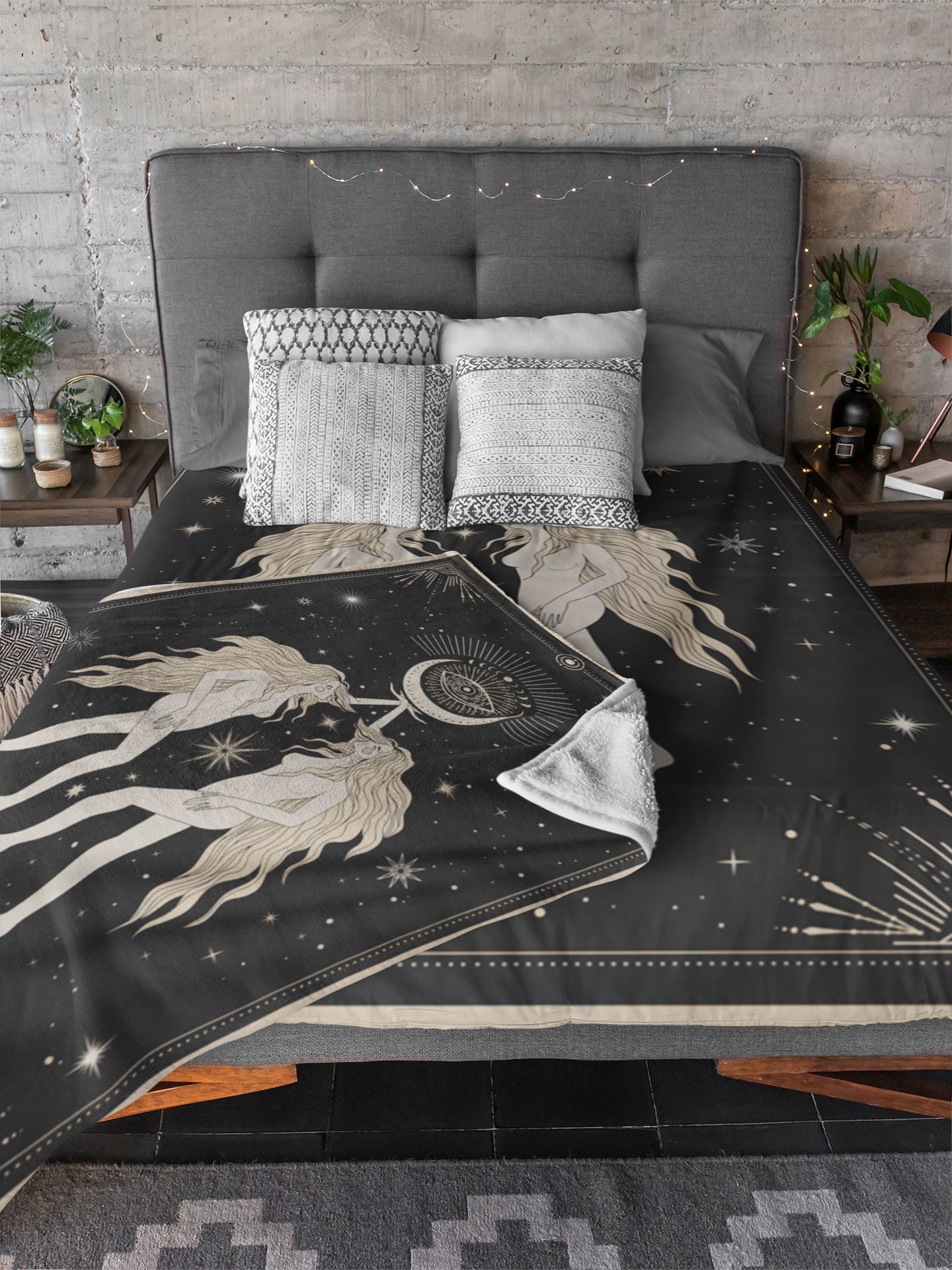 Gemini Blanket blanket Nirvana Threads 