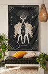 The-Gemini Tapestry-is-a-great-gift-to-say-I-love-you-but-I-also-love-astrology-tarot-wall-hanging-boho-bedroom-zodiac-vibes-from-NirvanaThreads-Nirvana-Threads