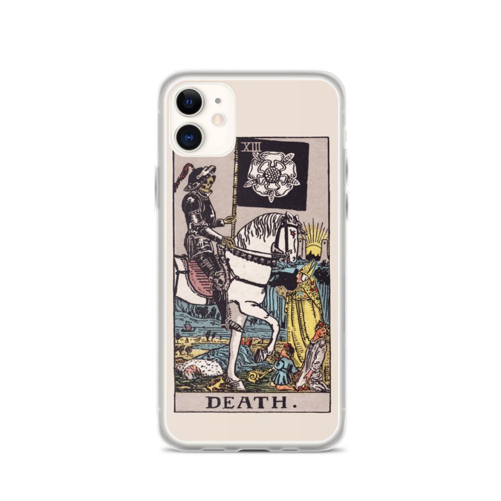 Death Tarot iPhone Case Phone case Nirvana Threads iPhone 11 