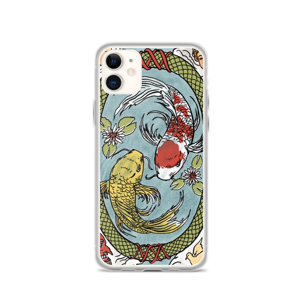 Koi Fish iPhone Case Phone case Nirvana Threads iPhone 11 