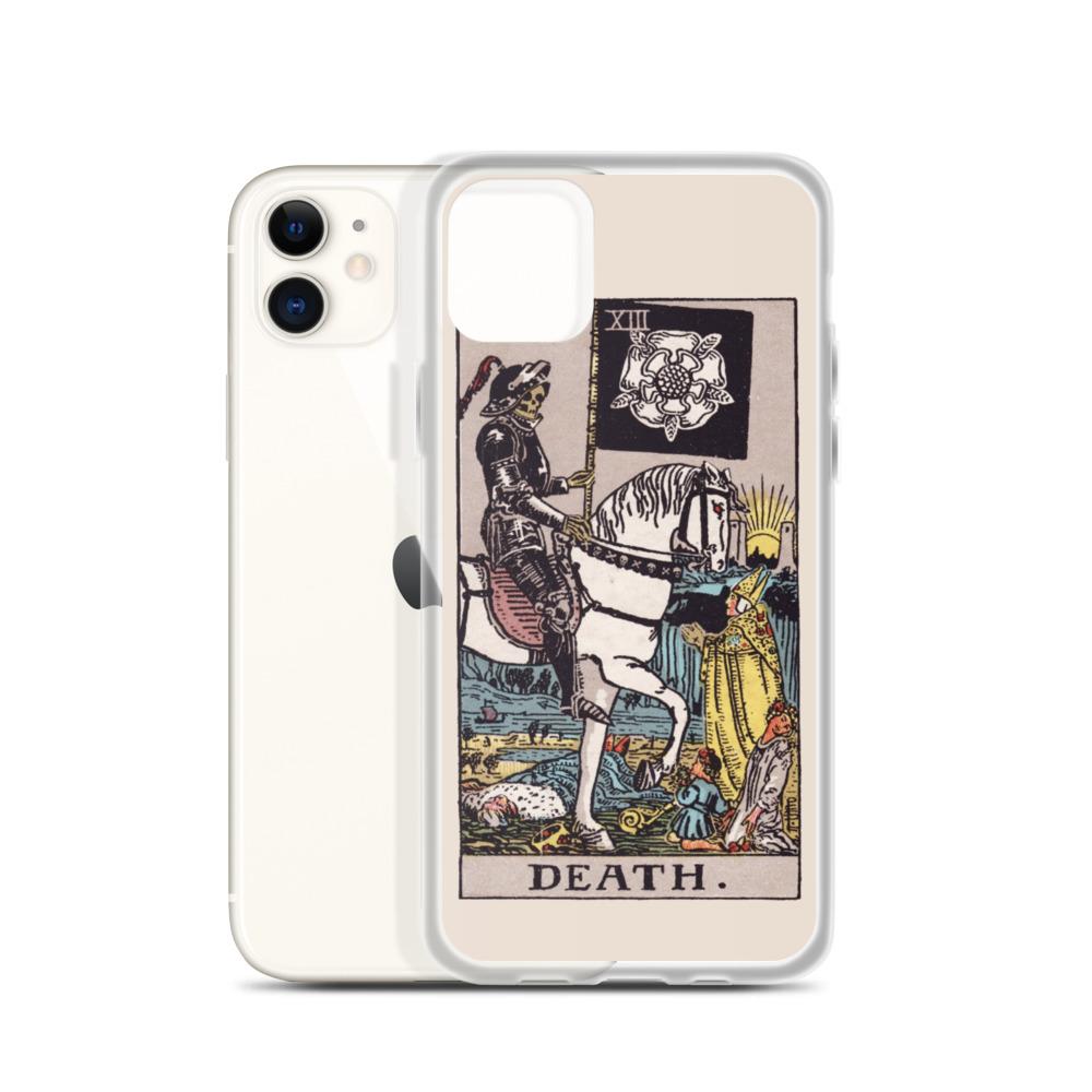 Death Tarot iPhone Case Phone case Nirvana Threads 