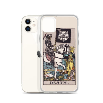 Death Tarot iPhone Case Phone case Nirvana Threads