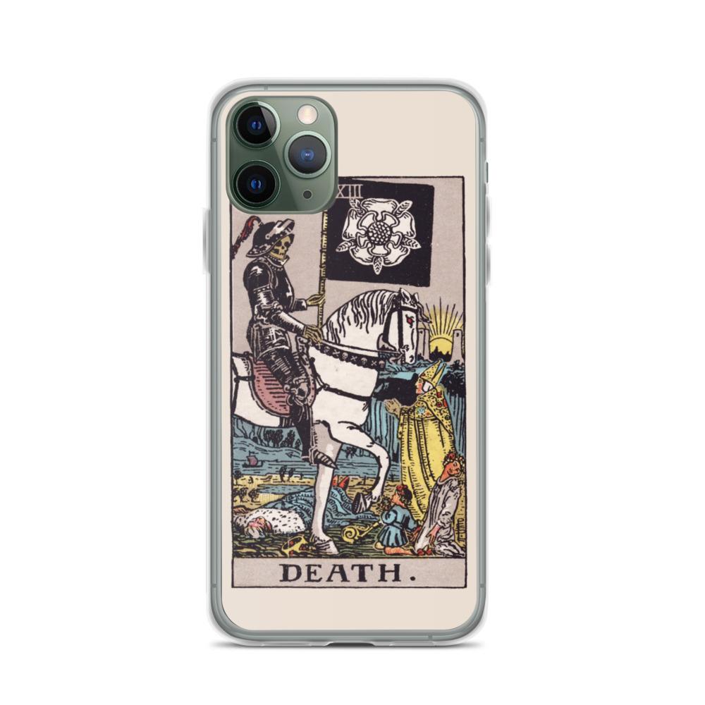 Death Tarot iPhone Case Phone case Nirvana Threads iPhone 11 Pro 
