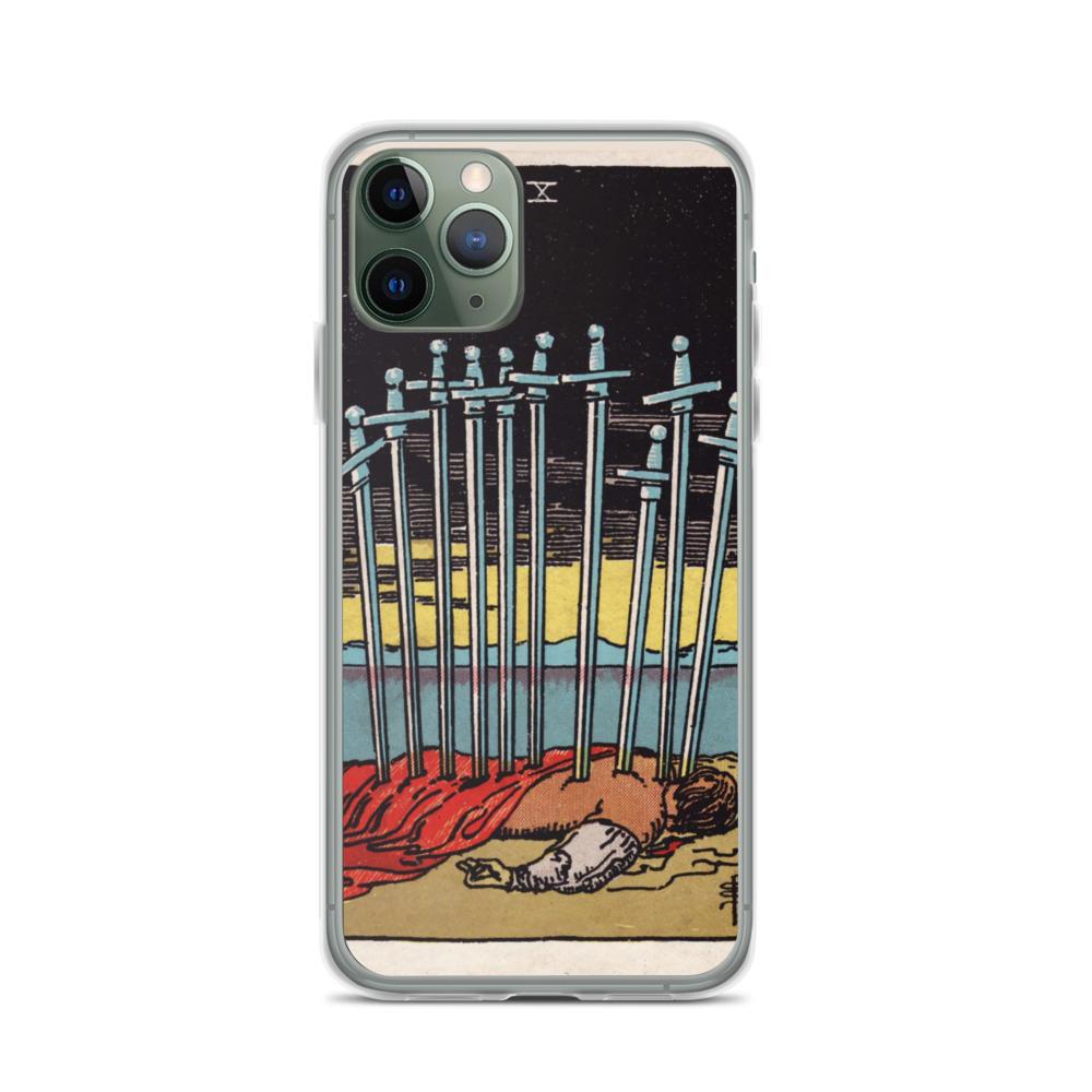 10 of Swords iPhone Case Phone case Nirvana Threads iPhone 11 Pro 