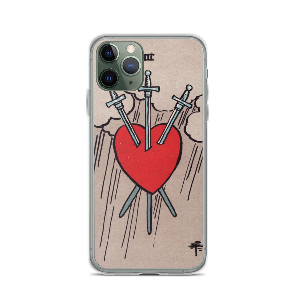 3 of Swords iPhone Case Phone case Nirvana Threads iPhone 11 Pro 