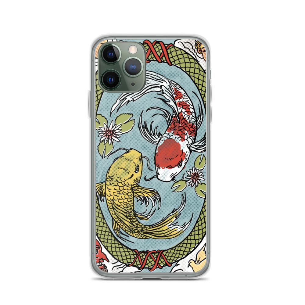 Koi Fish iPhone Case Phone case Nirvana Threads iPhone 11 Pro 