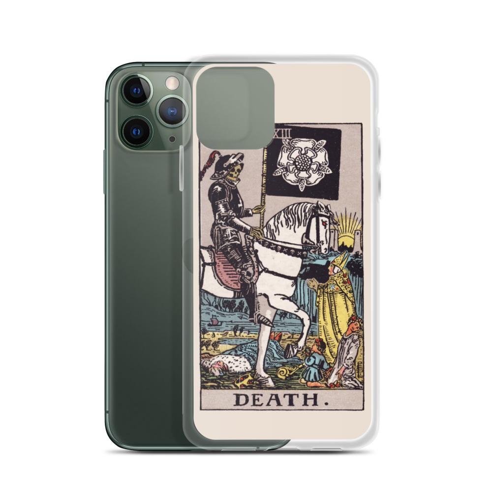 Death Tarot iPhone Case Phone case Nirvana Threads 