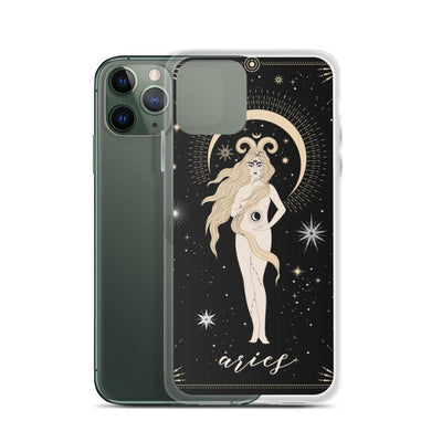 Aries iPhone Case Nirvana Threads