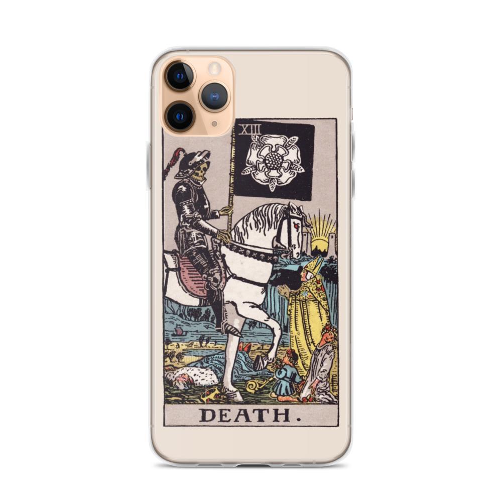 Death Tarot iPhone Case Phone case Nirvana Threads iPhone 11 Pro Max 