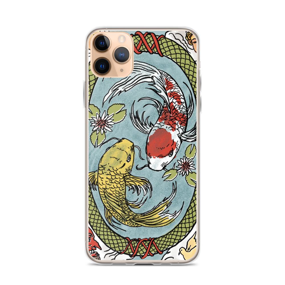 Koi Fish iPhone Case Phone case Nirvana Threads iPhone 11 Pro Max 