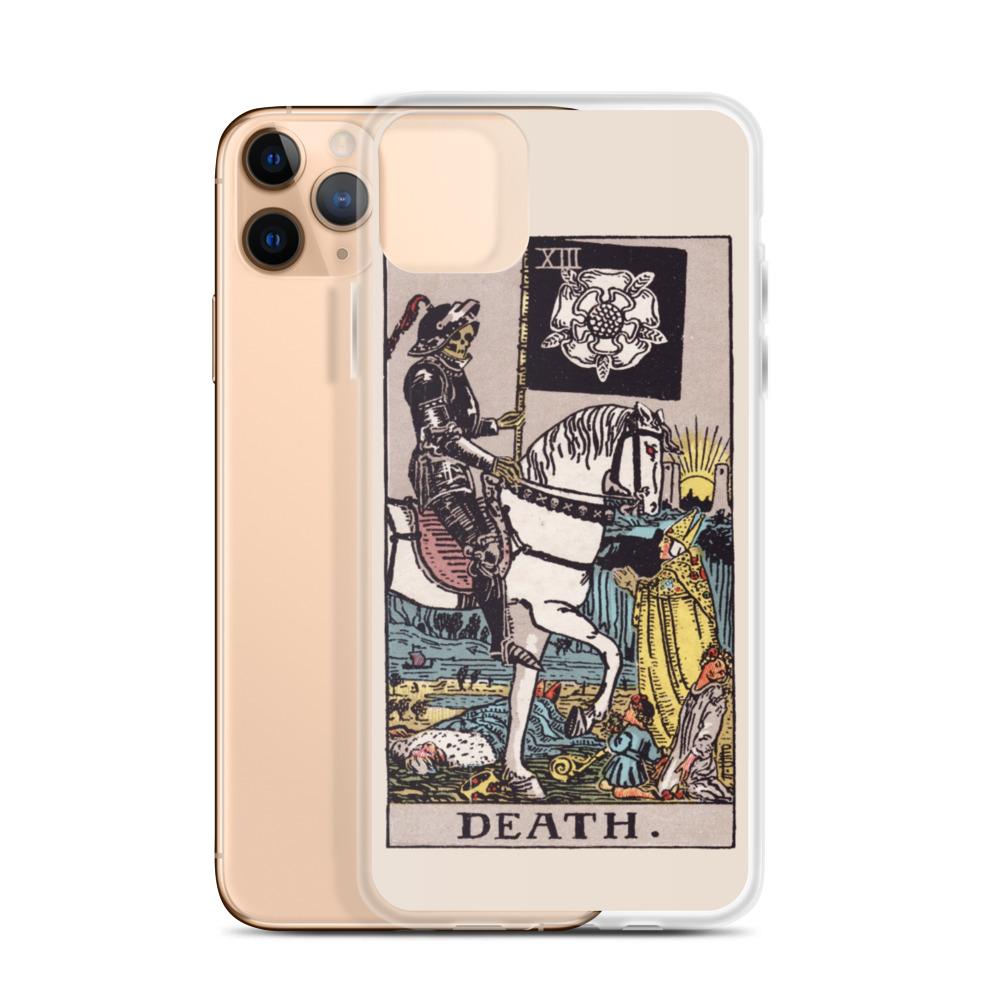 Death Tarot iPhone Case Phone case Nirvana Threads 