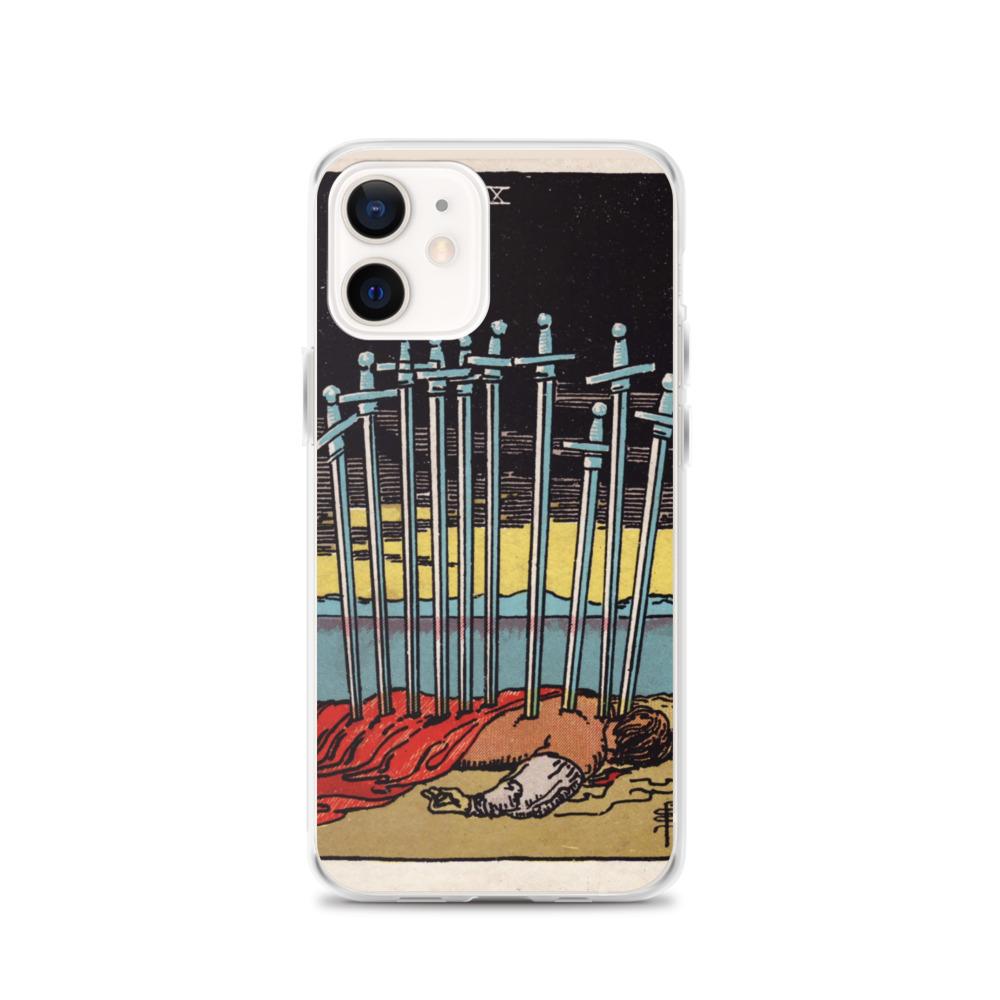 10 of Swords iPhone Case Phone case Nirvana Threads iPhone 12 