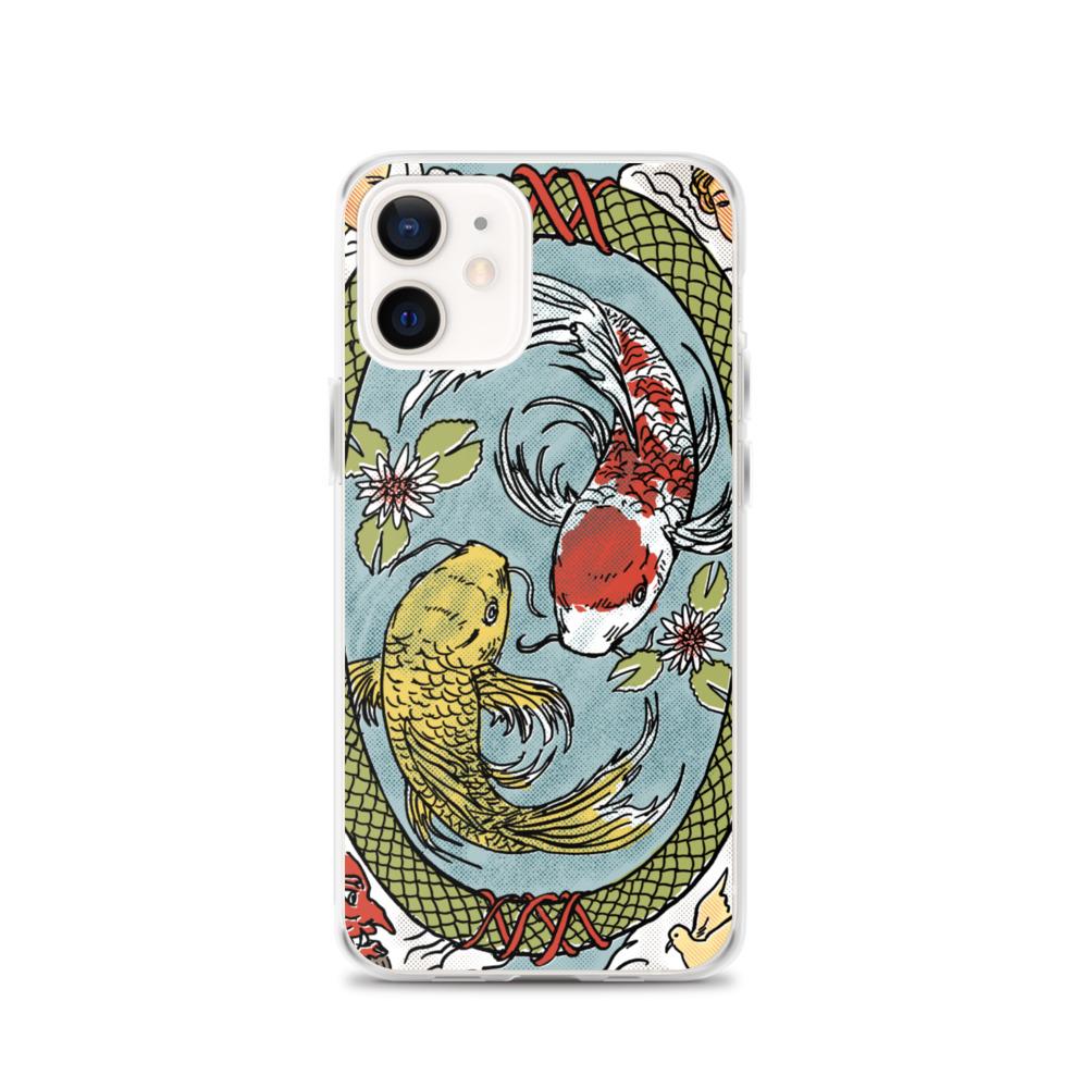Koi Fish iPhone Case Phone case Nirvana Threads iPhone 12 