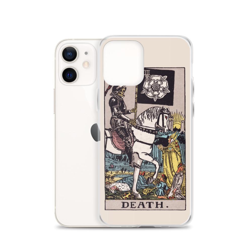 Death Tarot iPhone Case Phone case Nirvana Threads 