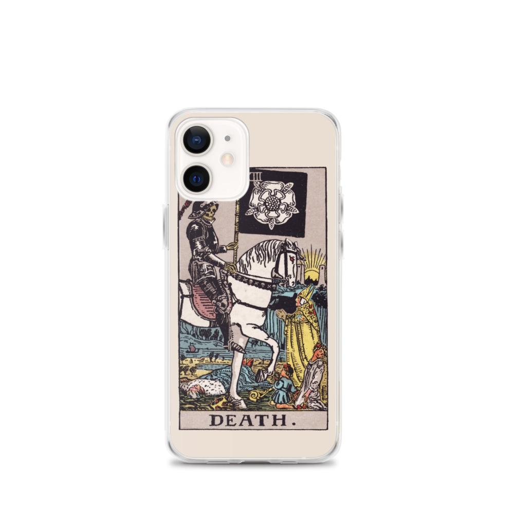 Death Tarot iPhone Case Phone case Nirvana Threads iPhone 12 mini 