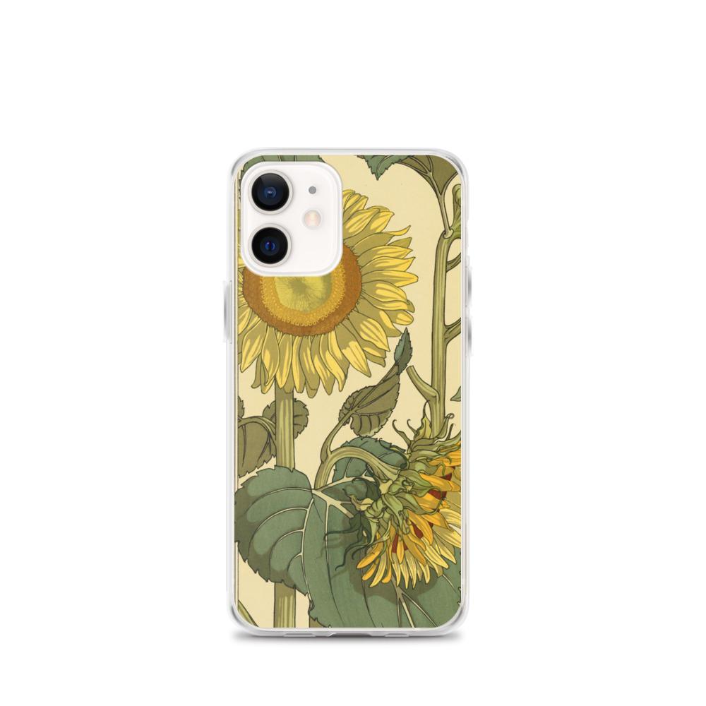 Sunflower iPhone Case Phone case Nirvana Threads iPhone 12 mini 
