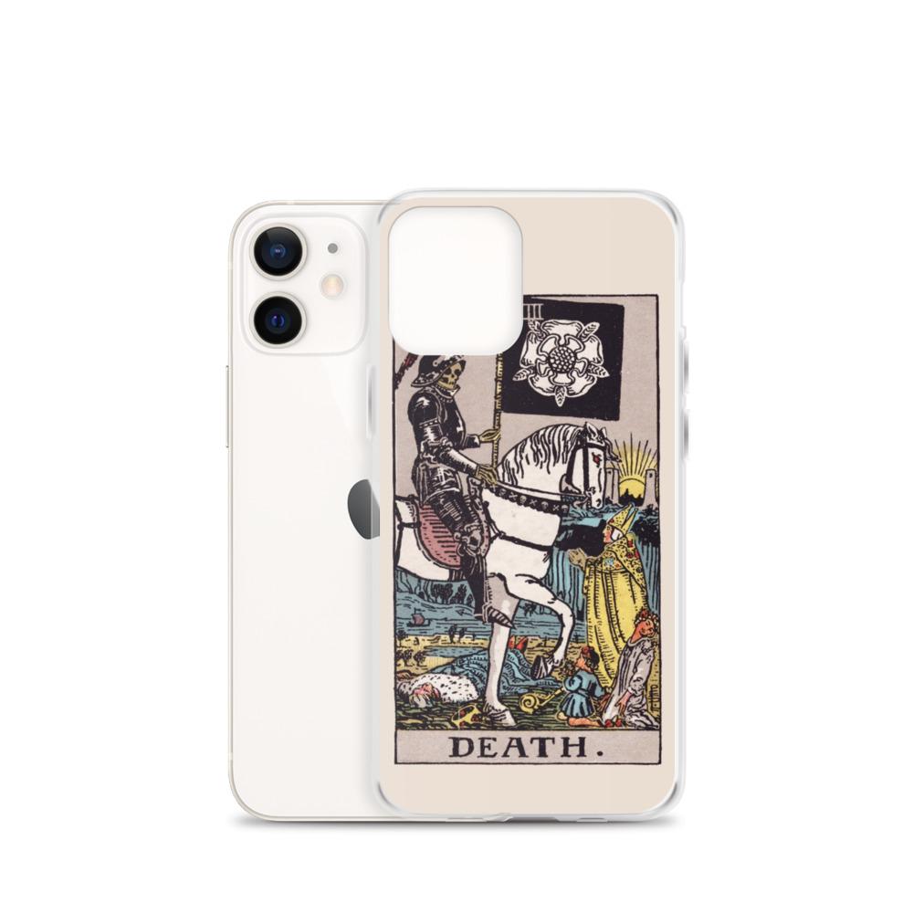 Death Tarot iPhone Case Phone case Nirvana Threads 