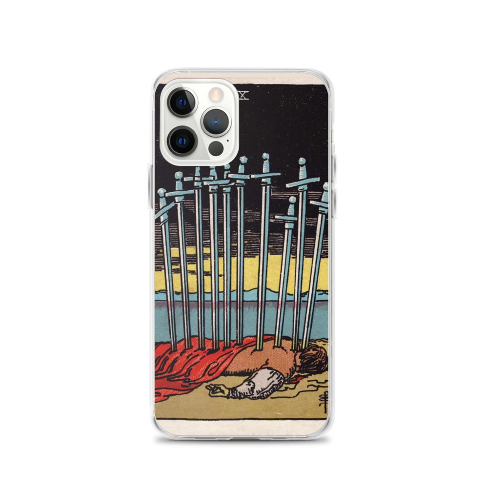10 of Swords iPhone Case Phone case Nirvana Threads iPhone 12 Pro 