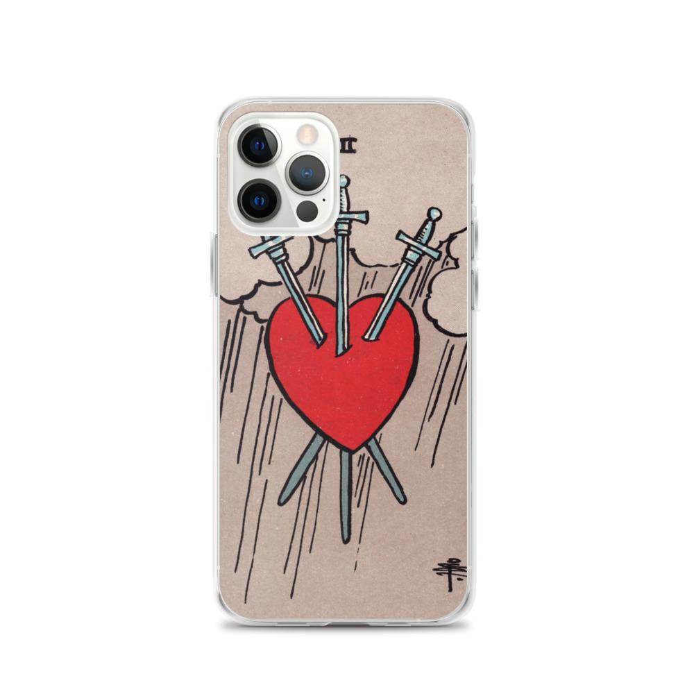 3 of Swords iPhone Case Phone case Nirvana Threads iPhone 12 Pro 